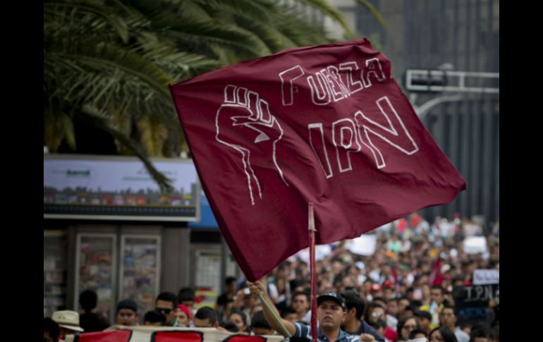 La Asamblea Politécnica comenta que el regreso a clases se hablará hasta que hayan dado solución a los puntos de discusión. SUN / ARCHIVO