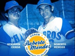 Se entrega un reconocimiento al coach de Jalisco, Roberto Méndez, quien fue jugadpr entre 1965 y 1984. TWITTER /  @charrosbeisbol