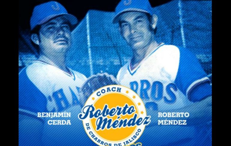 Se entrega un reconocimiento al coach de Jalisco, Roberto Méndez, quien fue jugadpr entre 1965 y 1984. TWITTER /  @charrosbeisbol