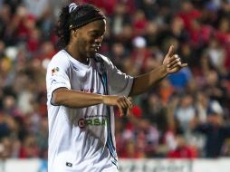 Ronaldinho no ha podido brillar y tendrá la oportunidad ante el sotanero Monarcas. MEXSPORT / ARCHIVO