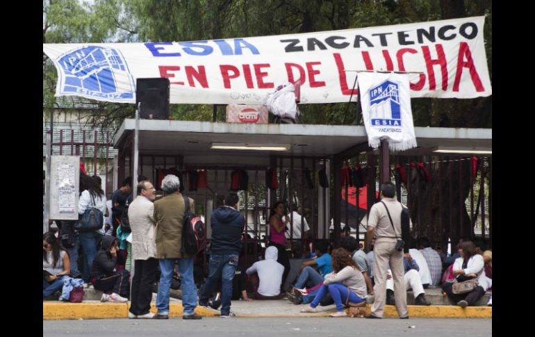 Los politécnicos responsabilizan al Presidente Peña Nieto del regreso a las aulas de clases. SUN / ARCHIVO