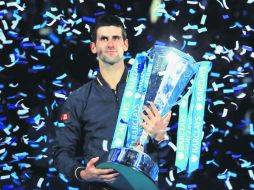 El serbio Novak Djokovic es el bicampeón defensor del Masters Cup, y ya lo había ganado también en 2008. AFP / ARCHIVO