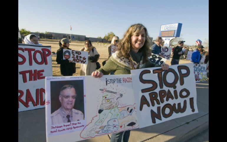 La ley ha sido aplicada con frecuencia por el jefe de policía del condado de Maricopa, Joe Arpaio. EFE / ARCHIVO