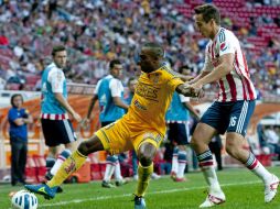 El Guadalajara se despidió de su afición en este 2014 con empate a cero ante Tigres. MEXSPORT / G.Cauich