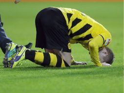 El Borussia Dortmund espera la recuperación del jugador para el próximo partido de la Bundesliga. AP / F. Augstein