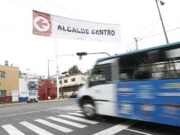 Las rutas de transporte público han tomado pequeñas desviaciones. EL INFORMADOR / A. Hernández