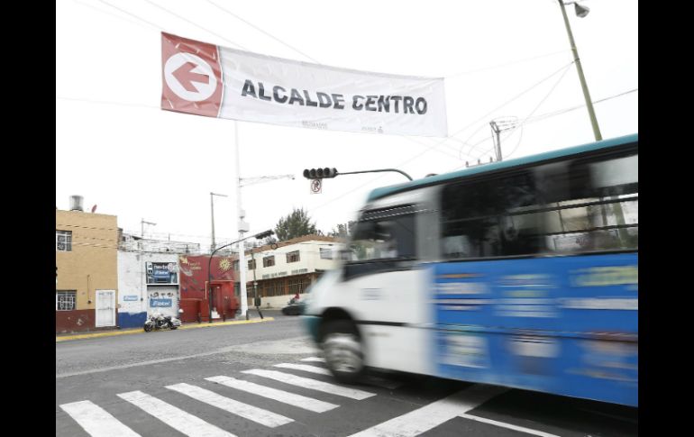 Las rutas de transporte público han tomado pequeñas desviaciones. EL INFORMADOR / A. Hernández