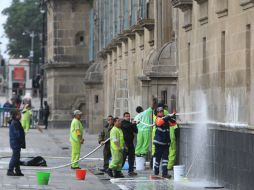 Personal ya se encuentra en la reparación de los daños. EFE / M. Guzmán