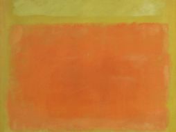 'Sin título (amarillo, naranja, amarillo, naranja claro)' alcanza un precio de 36.5 millones de dólares. AP / Sotheby's