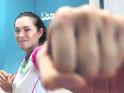 Golpe. La taekwondoín mexicana, María del Rosario Espinoza. NTX /  J. ARCIGA