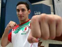 Damián Villa ocupa el número uno mundial en su categoría en taekwondo. NTX / J. Arciga