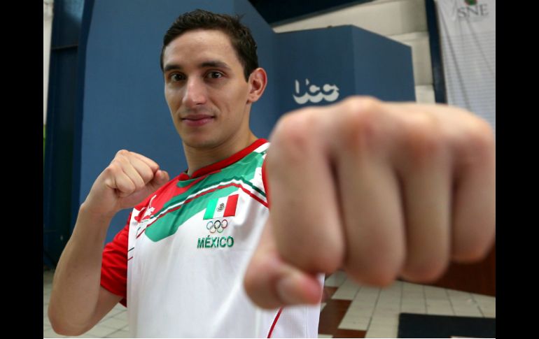 Damián Villa ocupa el número uno mundial en su categoría en taekwondo. NTX / J. Arciga