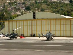 El aeropuerto se encuentra custodiado por elementos de la Policía Federal. SUN / ARCHIVO