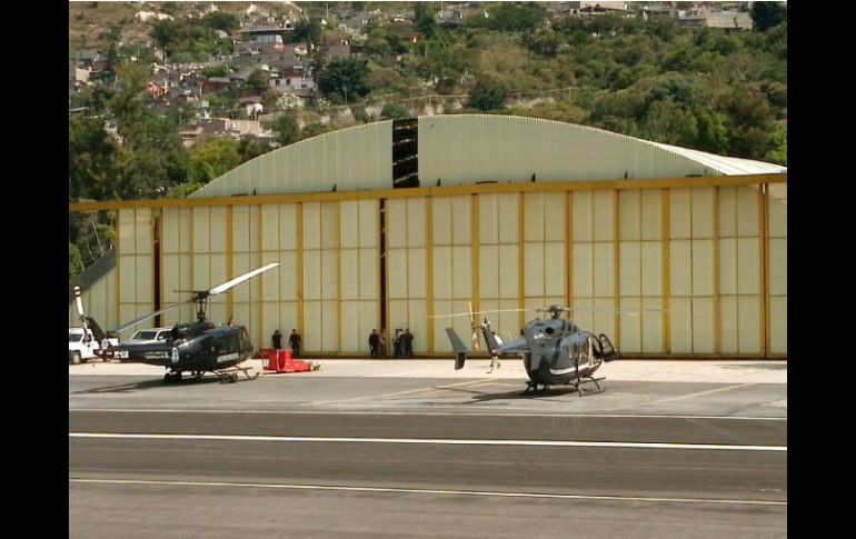 El aeropuerto se encuentra custodiado por elementos de la Policía Federal. SUN / ARCHIVO