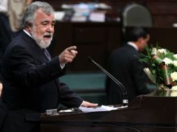 El senador perredista aclama que 'no podemos ser cómplices ni tapaderas de nadie'. NTX / ARCHIVO