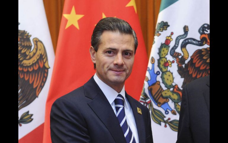 Mañana inicia la visita de Estado de Enrique Peña Nieto a China. AFP / Z. Duo