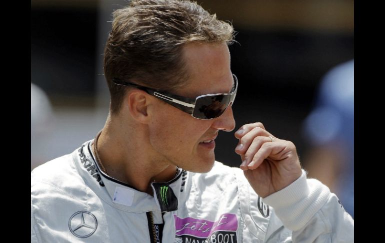 Schumacher sigue recuperándose en su casa, luego del grave accidente. EFE / ARCHIVO