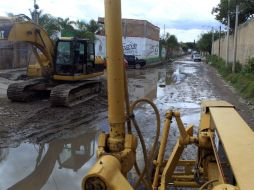 A pesar que se dio el banderazo para iniciar las obras, al terminar la ceremonia apagaron las máquinas y las retiraron del lugar. EL INFORMADOR / M. Vargas