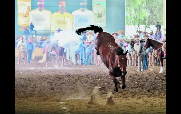 Andrés Aceves abrió con cala de caballo en el que logró 37 puntos. ESPECIAL  /