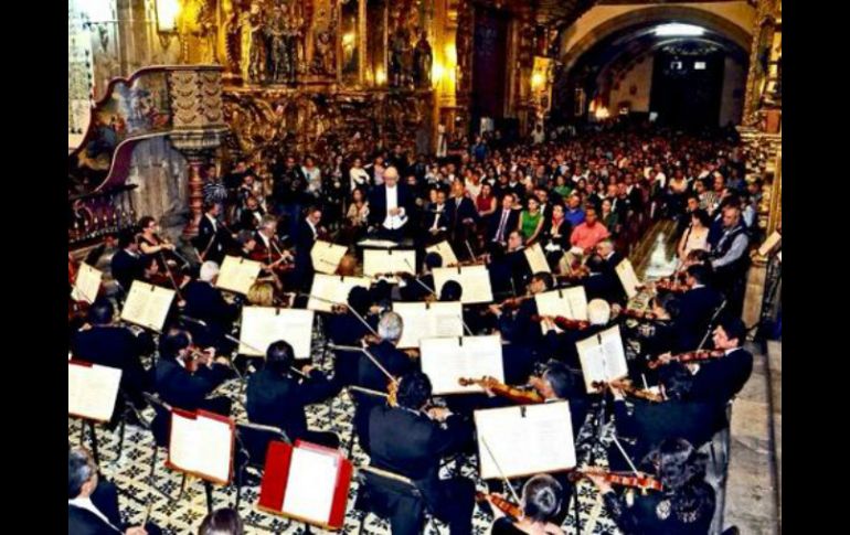 La agrupación residente del Festival Internacional Cervantino estará de gira del 18 al 22 de nov con piezas como Sinfonía No. 2 India. TWITTER / @GobSalamanca.