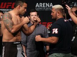 El peleador brasileño, Fabrício Werdum, se enfrentará a Mark Hunt. NTX / J. Pazos