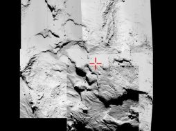 La ESA compartió las imágenes recibidas del módulo en el cometa. TWITTER / @esa