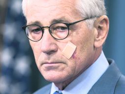 Chuck Hagel. El Departamento de Defensa prevé presentar un pedido de financiación al Congreso. AP /