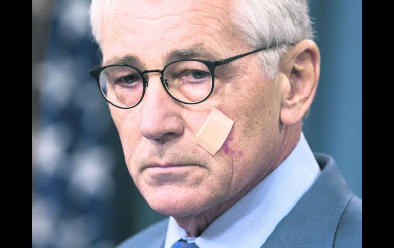 Chuck Hagel. El Departamento de Defensa prevé presentar un pedido de financiación al Congreso. AP /