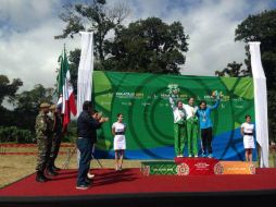 Daniela Campuzano, campeona panamericana en Brasil 2014, está rankeada en el sitio 16 de la clasificación mundial. TWITTER / @JVeracruz2014