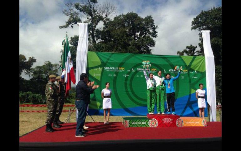 Daniela Campuzano, campeona panamericana en Brasil 2014, está rankeada en el sitio 16 de la clasificación mundial. TWITTER / @JVeracruz2014