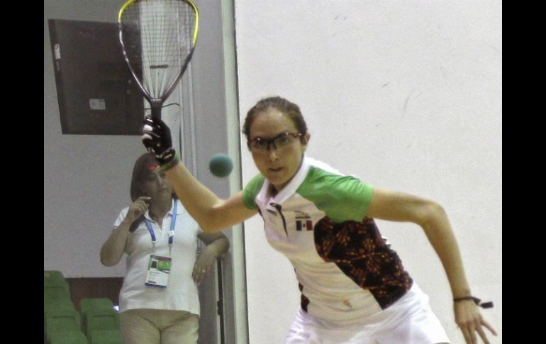 El equipo mexicano de racqetbol asistió al partido de Salas, que es considerada como la número cuatro del mundo. AP / ARCHIVO