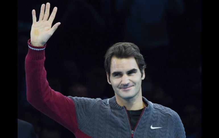 Roger no pudo disputar su séptimo título del Masters de Londres. EFE / A. Rain