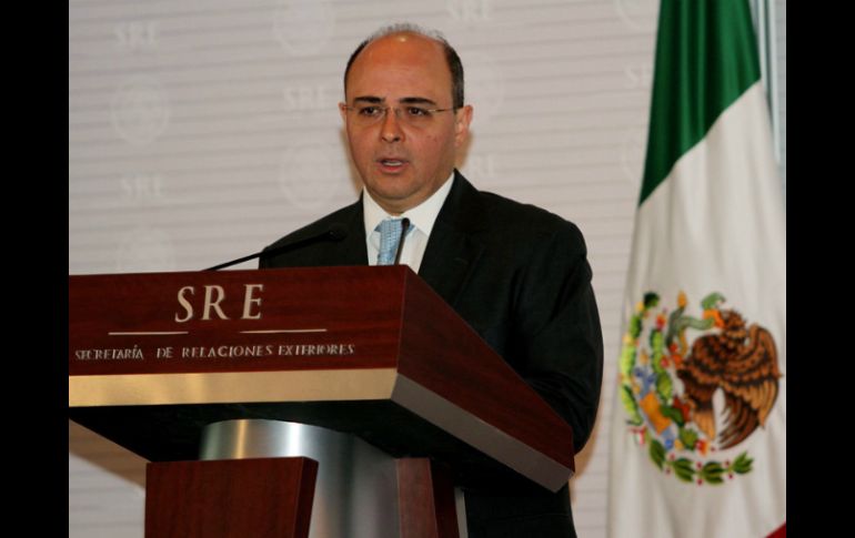 El funcionario reitera el comprimiso de México con Centroamérica para trabajar conjuntamente en temas de interés para la región. NTX / ARCHIVO