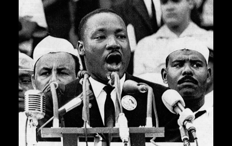 Imagen tomada a Martin Luther King el 28 de agosto de 1968, durante un discurso dado en Washington, DC.  / ARCHIVO