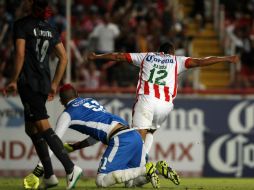 Carlos Ramos anotó el único gol de los de Aguascalientes. MEXSPORT / G. Treviño