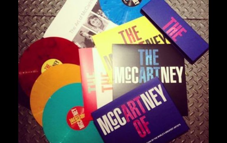 El disco incluye temas clásicos del artista. TWITTER / @ArtOfMcCartney