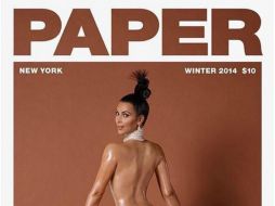 'Kim estuvo dispuesta a todo en el nombre del arte', declaró un representante de la revista. INSTAGRAM / @kimkardashian