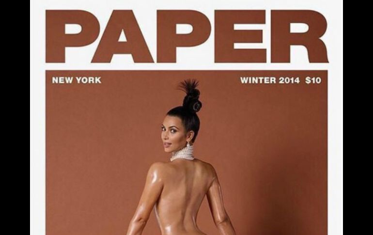 'Kim estuvo dispuesta a todo en el nombre del arte', declaró un representante de la revista. INSTAGRAM / @kimkardashian