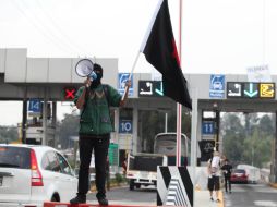 Hay manifestantes en seis casetas de diversas autopistas del país. SUN / ARCHIVO