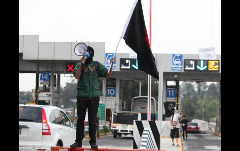 Hay manifestantes en seis casetas de diversas autopistas del país. SUN / ARCHIVO