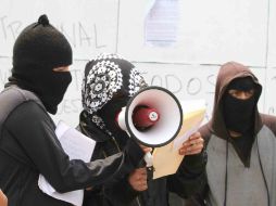 Manifestantes amenazaron con mantenerse en la caseta hasta después de las 20:00 horas. NTX / ARCHIVO