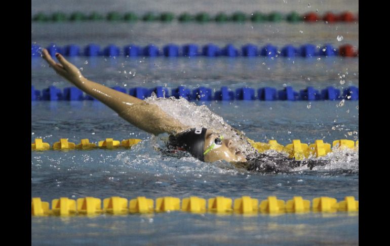 Natalia Jaspeado actuará en 800 metros libres. EFE / U. Ruiz