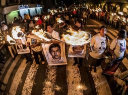 Guadalajara se ha unido a las protestas. Aquí una imagen de la manifestación de este 18 de Nov. EL INFORMADOR / A. Hernández