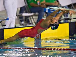 González obtiene su cuarta medalla en esta competencia, colocándose como la mejor en la delegación de natación. MEXSPORT / R. Maya.