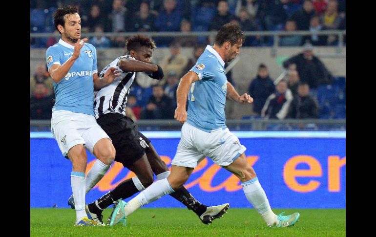 Paul Pogba remata el balón desde el centro del área en el minuto 24 y redondea el resultado en el minuto 64. EFE / E. Ferrari