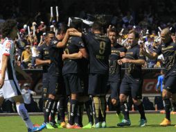 La UNAM vence 4-2 al Monterrey, que también pasó a la Liguilla. SUN / A. Salinas