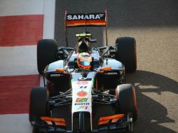 Pérez encontró confiabilidad y un buen coche en la escudería Force India. AFP / ARCHIVO