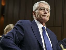 Hagel era senador republicano, arribó en sustitución de Leon Panetta. AP / J. Scott