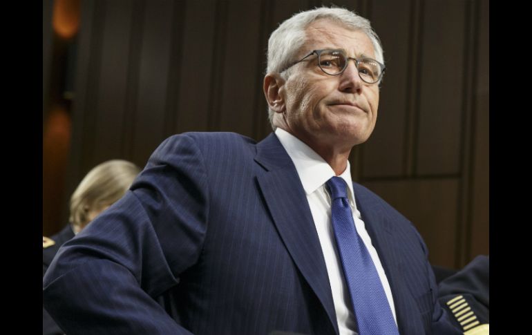 Hagel era senador republicano, arribó en sustitución de Leon Panetta. AP / J. Scott