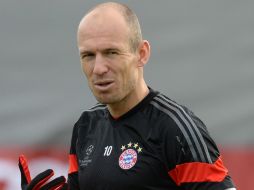 Arjen Robben, del Bayern Munich es uno de los astros considerados por la Federación. AFP / C. Stache